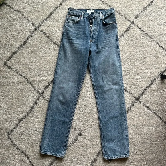 90s Pinch Waist Agolde Jeans - Picture 3 of 5